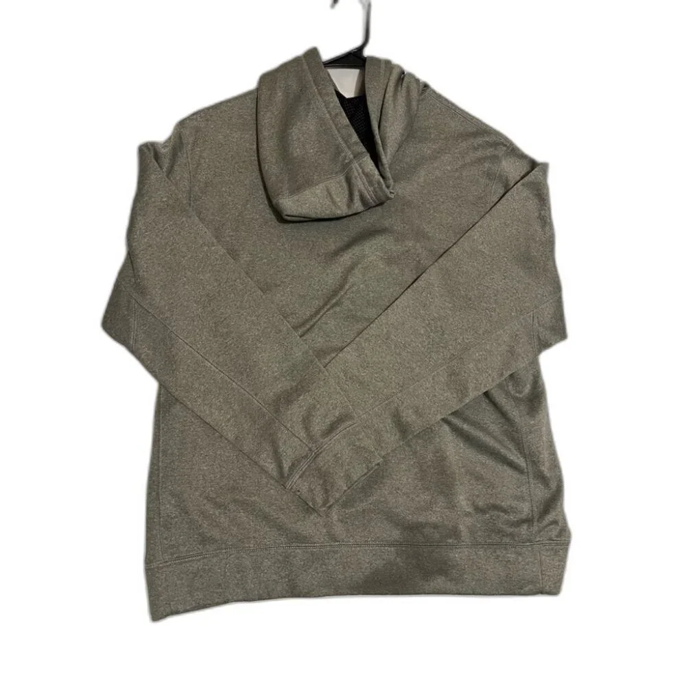 Nike Gray Hoodie with Black Accents